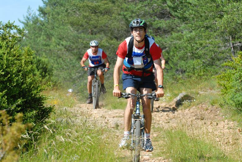 Challeng' Aveyron Aventure VTT, bike and run, cross montagne