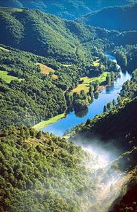 La vallée du lot - Aveyron