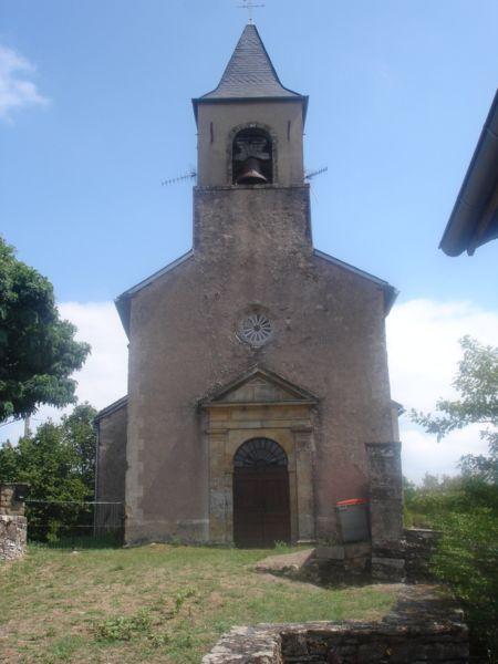 L'église Saint-Cirice près de Brousse-le-Château