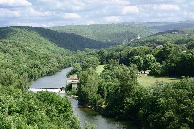 Les Gorges de l'Aveyron de Villefranche-de-Rouergue à Najac