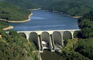 Le barrage hydroélectrique de Grandval