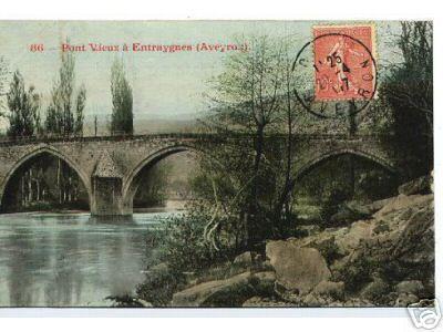 Entraygues - Le pont Vieux - 1907 - Aveyron - France