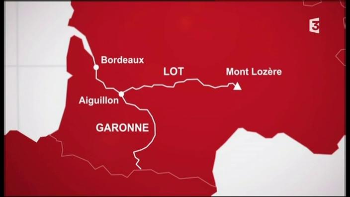 De sa confluence avec la Garonne jusqu'à sa source sur le Mont Lozère, à 1300 mètres d'altitude, un voyage de près de 500 kilomètres permet de découvrir la vie le long du Lot.