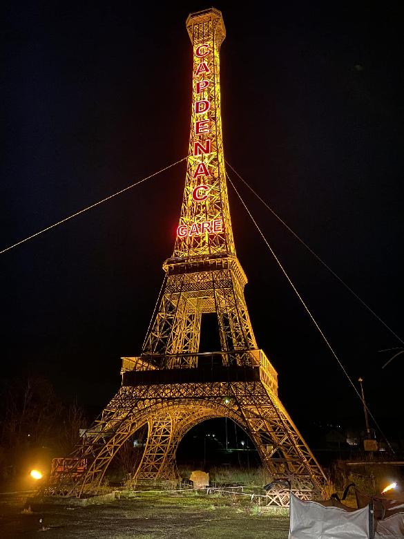 La Tour Eiffel de Capdenac-Gare dans l'Aveyron