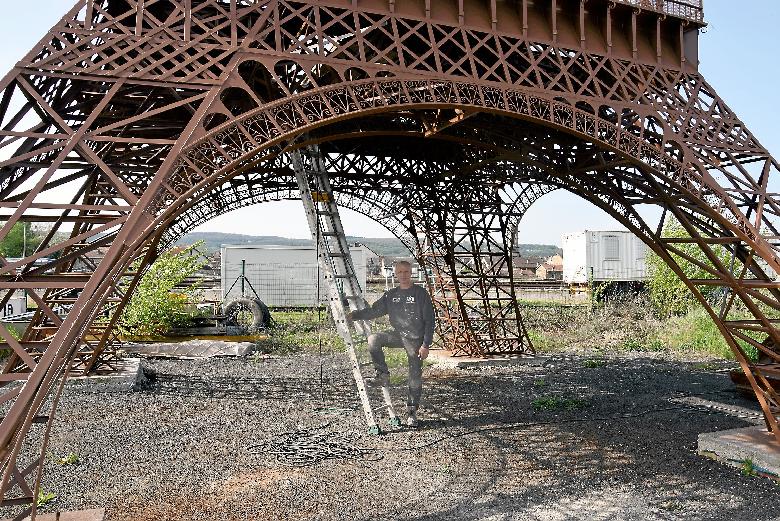 La Tour Eiffel de Capdenac-Gare dans l'Aveyron