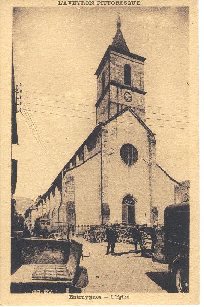 L'église d'Entraygues - Aveyron - France
